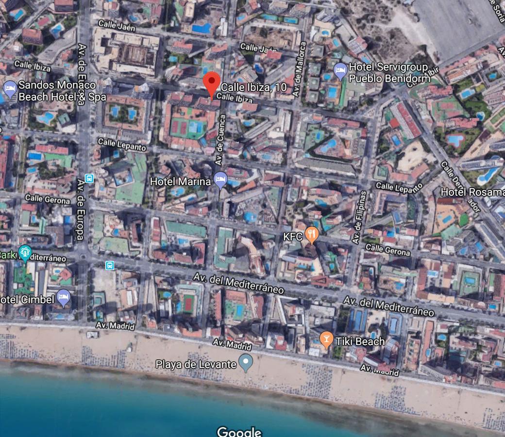 Edificio Gemelos 2 Benidorm Kültér fotó